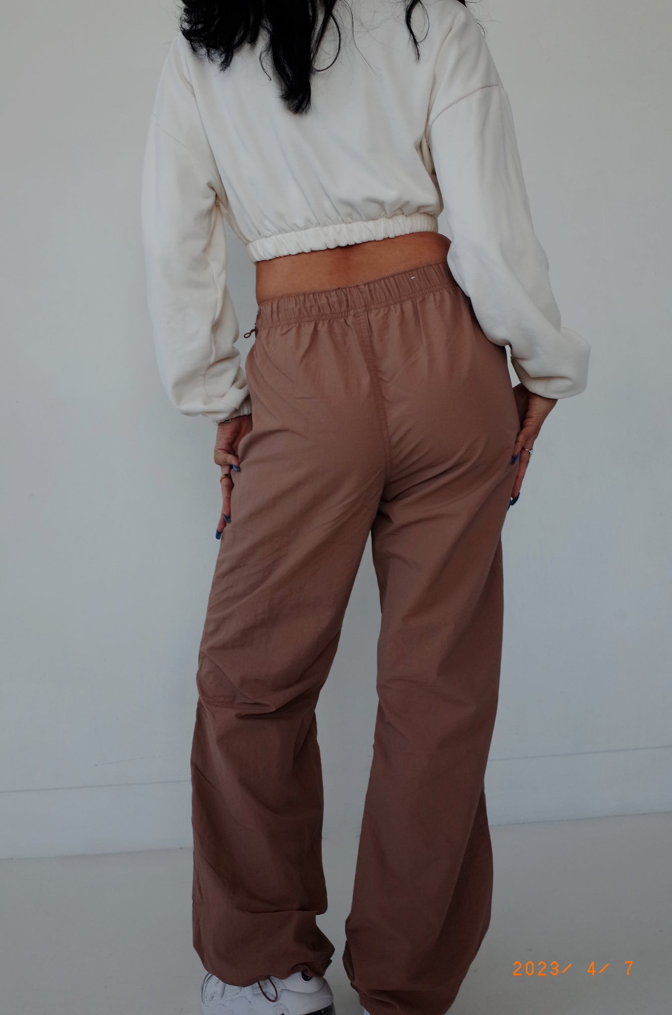 Parachute Pants- Taupe